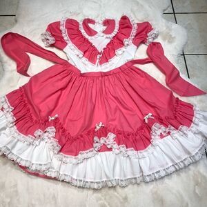 Vintage Emma’s Rainbow of California girls dress size 12